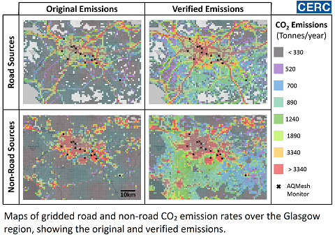 CO2 map image