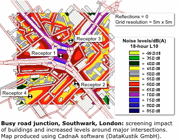 Example noise map